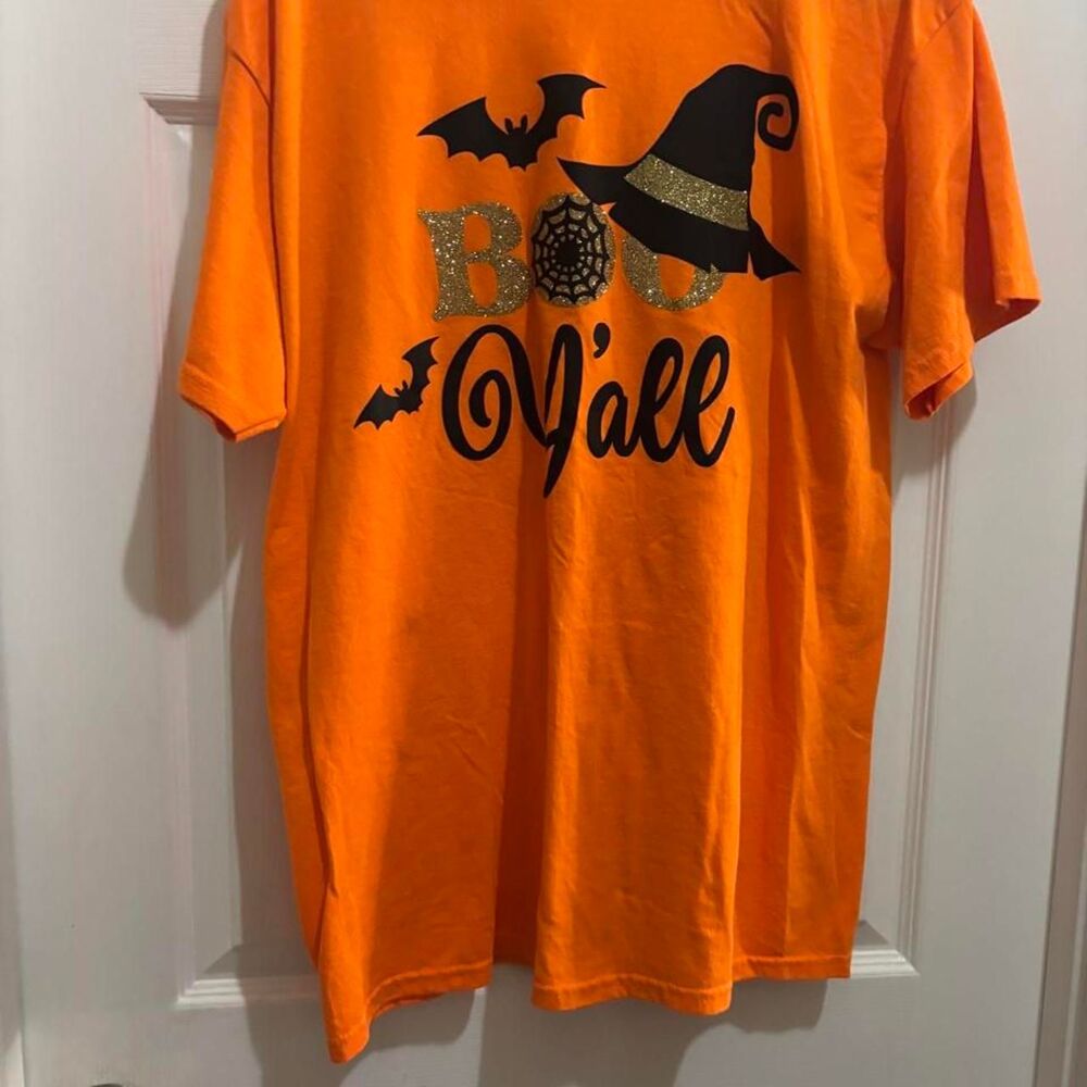 Gildan Men's Orange T-shirt